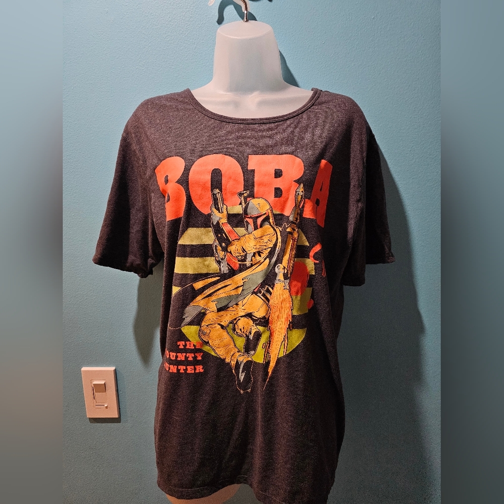 DISNEY STAR WARS BOBA FETT TSHIRT